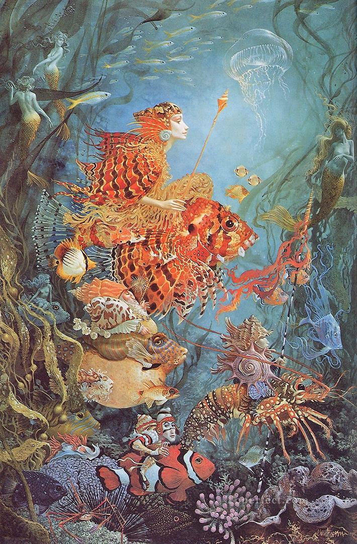 Fantasies of the Sea Fantasy Oil Paintings